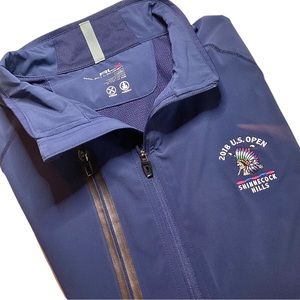 🇺🇸 NWOT RLX RALPH LAUREN WINDBREAKER | 2018 US OPEN SHINNECOCK | LG $195 🇺🇸